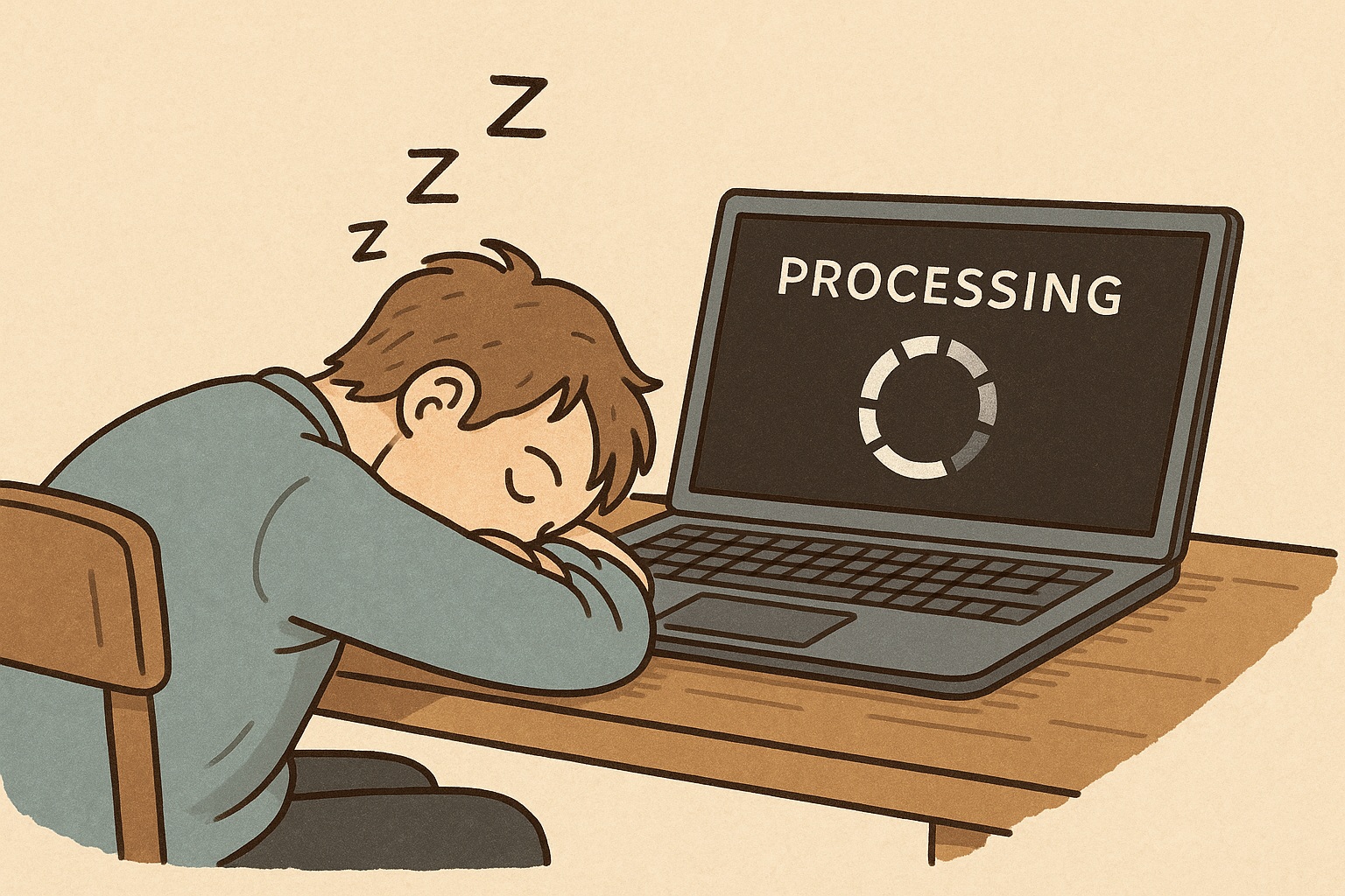 Fig1. Computations that take hours on user laptops are often interrupted by system sleep